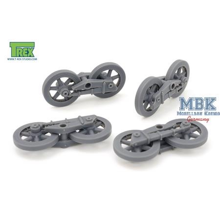 Pz.Kpfw.I Ausf.B Suspension Set for TAMIYA