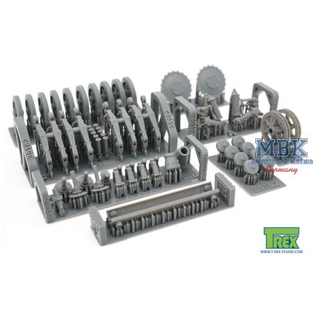Pz.Kpfw.I Ausf.B Suspension Set for TAMIYA