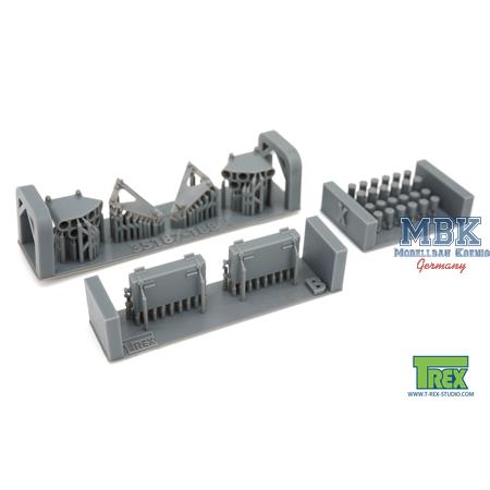 M250 Smoke Discharger set for US ARMY M1 Family