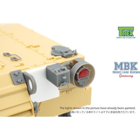 Lights set for M1A2 SEP