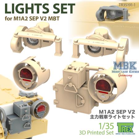 Lights set for M1A2 SEP V2