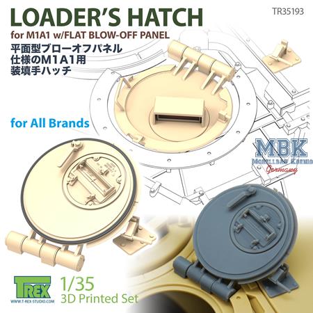 Loader's Hatch f. Early M1A1 w/Flat Blow-Off Panel