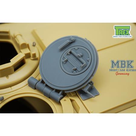 Loader's Hatch f. Early M1A1 w/Flat Blow-Off Panel