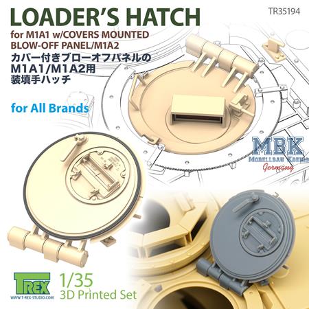 Loader's Hatch f.M1A1 w/Covers Mounted Blow-Off P.