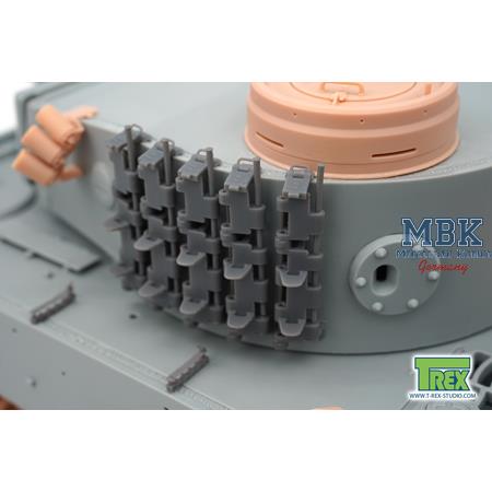 Spare Track Holder w/Track Links Tiger I Early/Mid