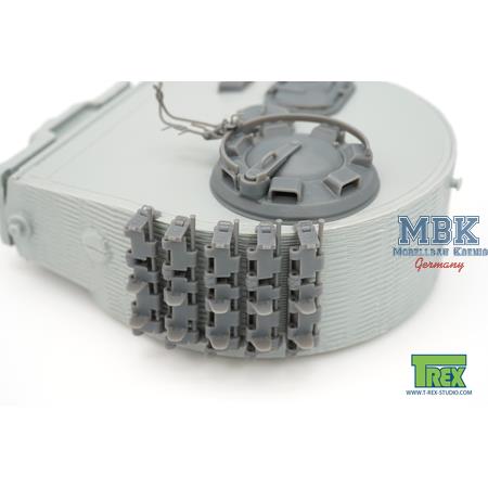 Spare Track Holder w/Track Links Tiger I Mid