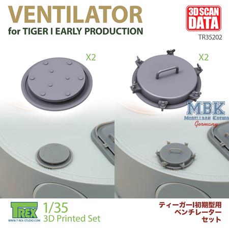 Ventilator for Tiger I Early Production