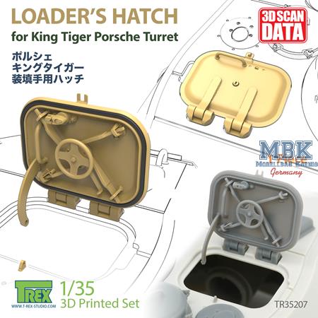 Loader's Hatch for King Tiger Porsche Turret