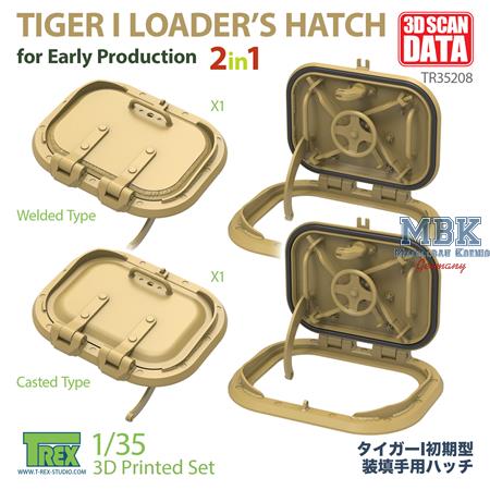 Loader's Hatch f.Tiger I Early Prod. Cast/Weld