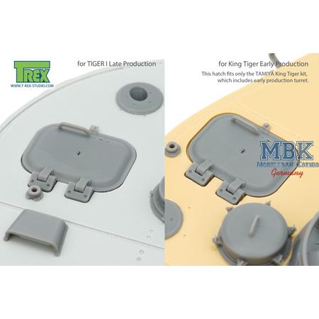 Loader's Hatch f.Tiger I Late Prod.Cast/Weld