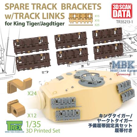 Spare Track Brackets w/Link f.King Tiger/Jagdtiger
