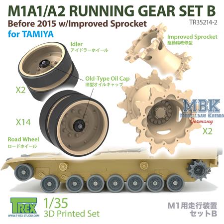 M1A1/A2 Running Gear Set B bef.2015 w/improved Spr