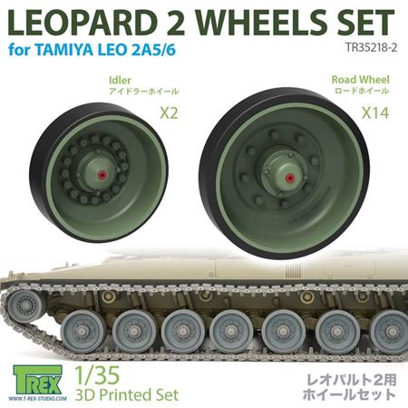 Leopard 2 Wheels Set (for TAMIYA Leopard 2A5/A6)