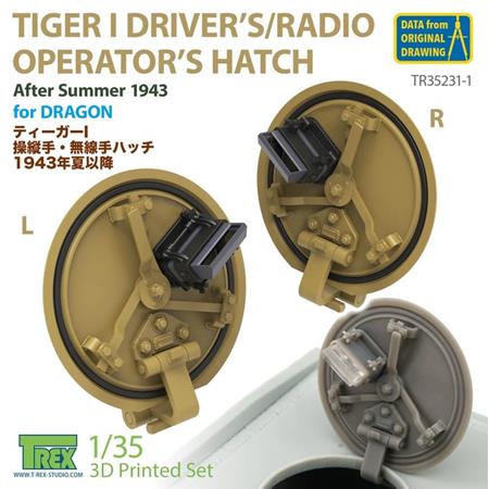 Tiger I Driver's / Radio Operator's Hatch (Dragon)