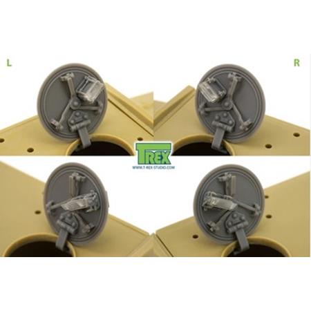 Tiger I Driver's / Radio Operator's Hatch (Tamiya)