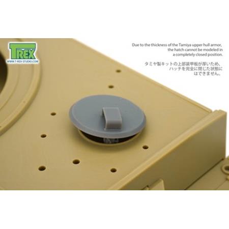 Tiger I Driver's / Radio Operator's Hatch (Tamiya)