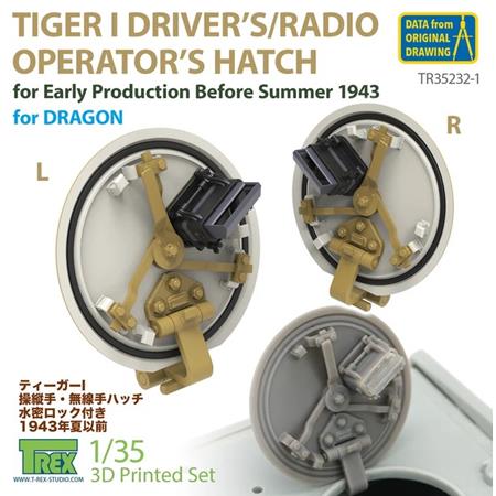 Tiger I Driver's / Radio Operator's Hatch (Dragon)