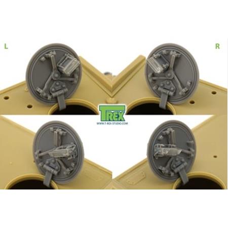 Tiger I Driver's / Radio Operator's Hatch (Tamiya)