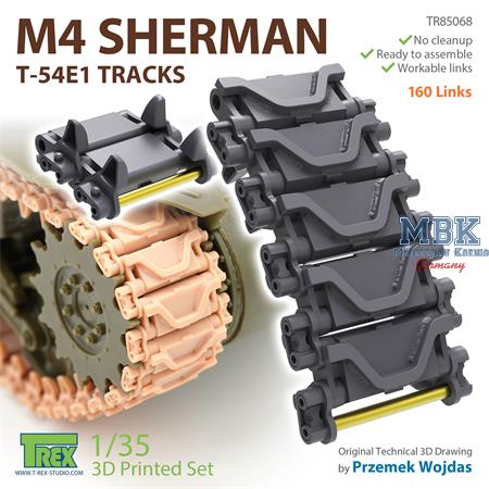 M4 Sherman T-54E1 Tracks 1/35