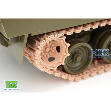 JGSDF Type 90 Tracks w/o Rubber Pad (+ Sprocket)