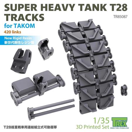 Super Heavy Tank T-28 Tracks (for TAKOM)