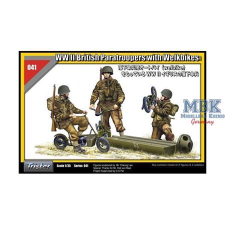 WW2 British Paratroopers w/ Welbikes