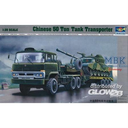 Chinesischer 50to Panzertransporter