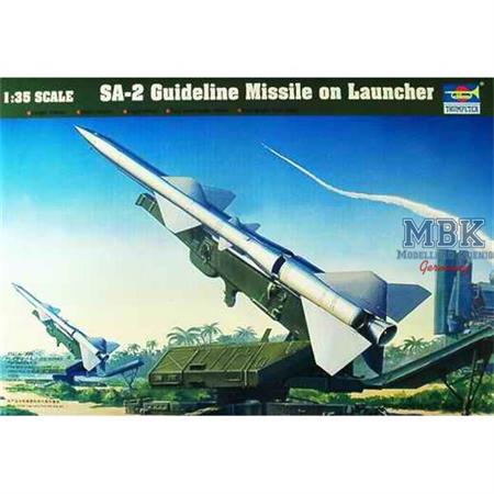 SA-2 Guideline Missile on Launcher