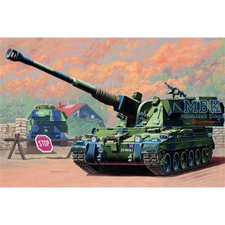 British 155mm AS-90 self-propelled howitzer