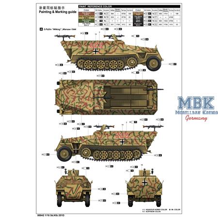 Sd.Kfz 251D 1:16