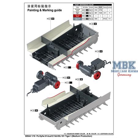 Pz.Kpfw.VI Ausf.E Sd.Kfz.181 Tiger I Medium Prod.