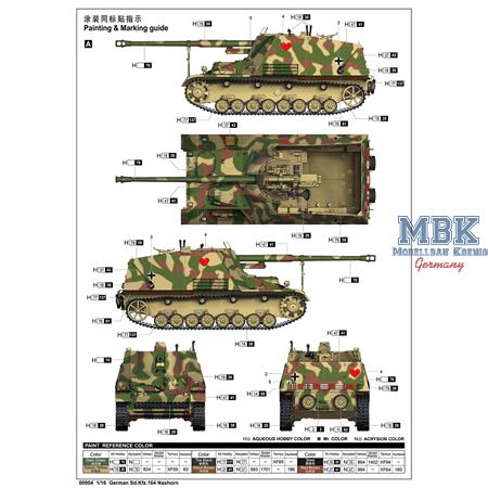 Sd.Kfz. 164 Nashorn 1:16