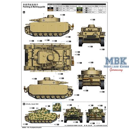 Pz.Kpfw.III Ausf.N 1:16