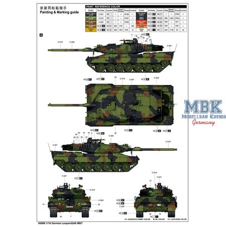 German Leopard 2 A6 MBT 1:16