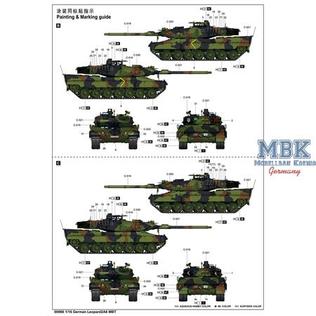 German Leopard 2 A6 MBT 1:16
