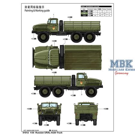 Russian URAL-4320 Truck