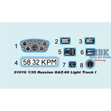 Russian GAZ-66 Light Truck I