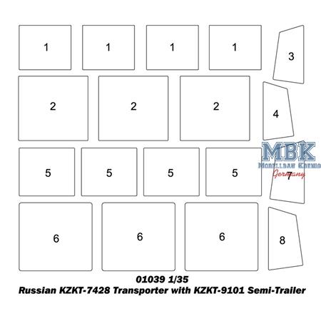 Russian KZKT-7428 "Rusich" w/KZKT-9101