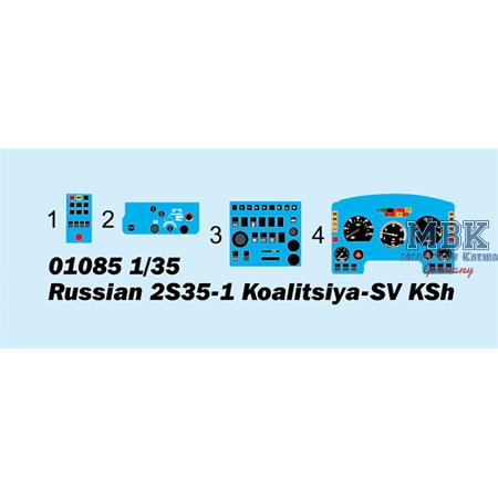 Russian 2S35-1 Koalitsiya-SV KSh