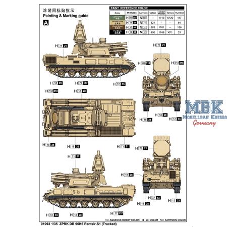 ZPRK DB 96K6 Pantsir-S1 (Tracked)