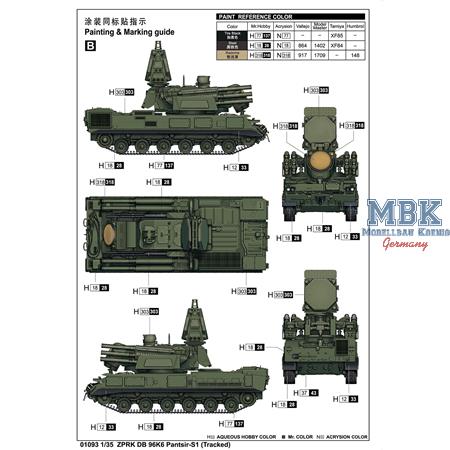 ZPRK DB 96K6 Pantsir-S1 (Tracked)