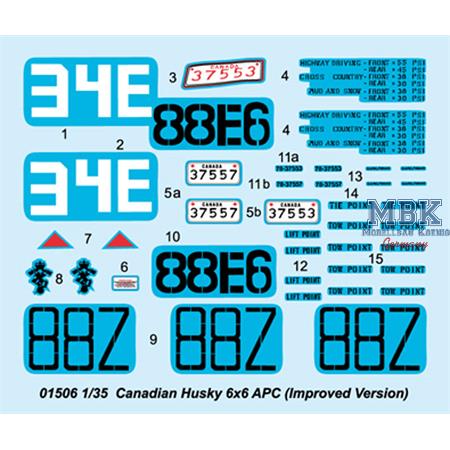 Canadian Husky 6x6 AVGP (Improved Version)