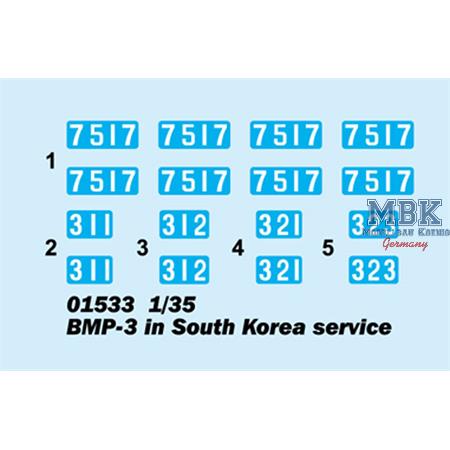BMP-3 in South Korea service