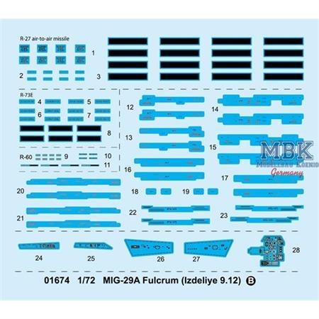 MIG-29A Fulcrum (Izdeliye 9.12)