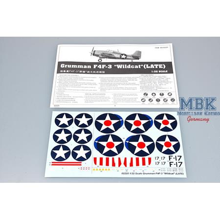 Grumman F4F- 3 "Wildcat" (late)