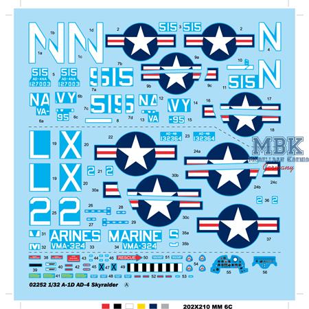 Douglas A-1D AD-4 Skyraider