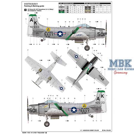 Douglas A-1J AD-7 Skyraider