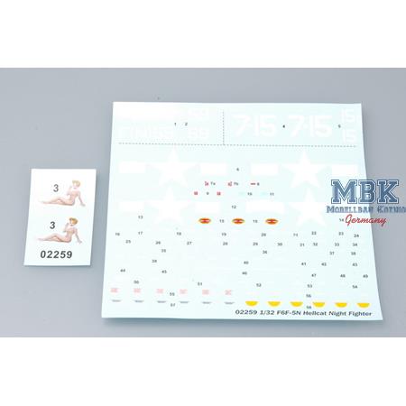 Grumman F6F-5N "Hellcat" Night Fighter Grumman F6F-5N "Hellcat" Night Fighter