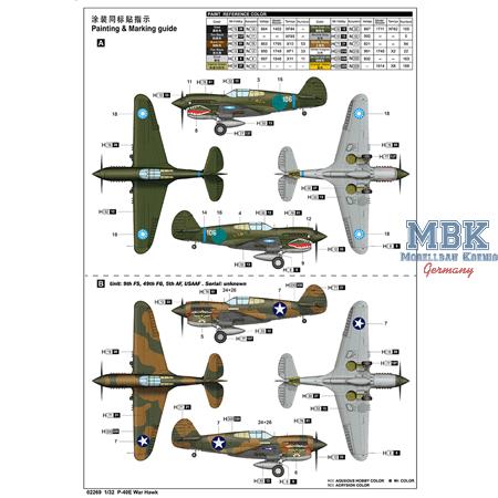 Curtiss P-40E Warhawk