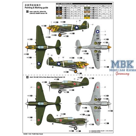 Curtiss P-40E Warhawk
